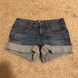 J. Crew Stretch Jean Shorts